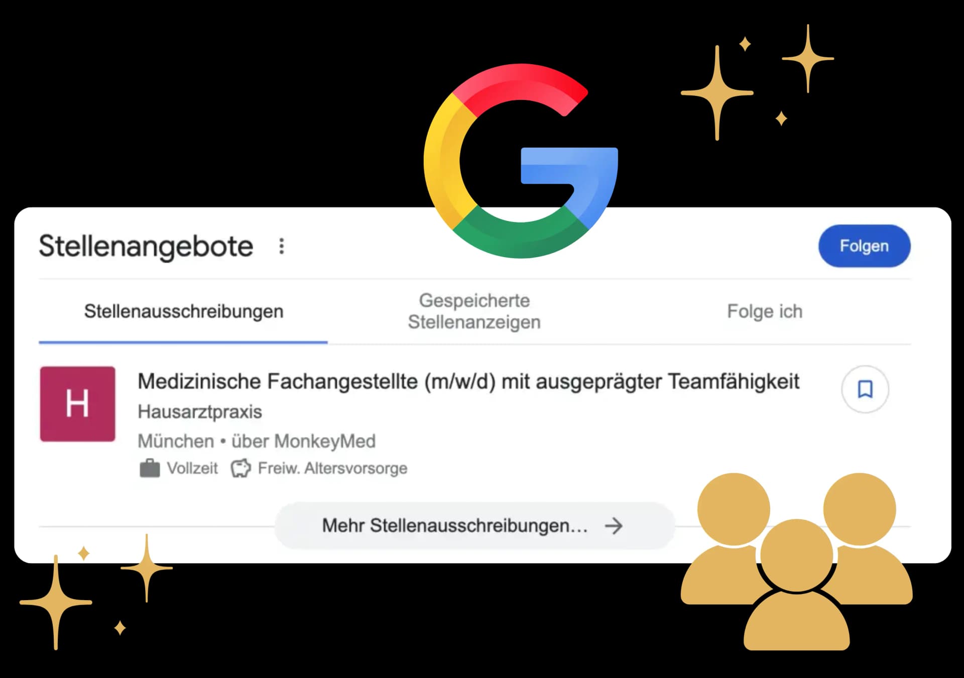 Google Anbindung für Recruiting